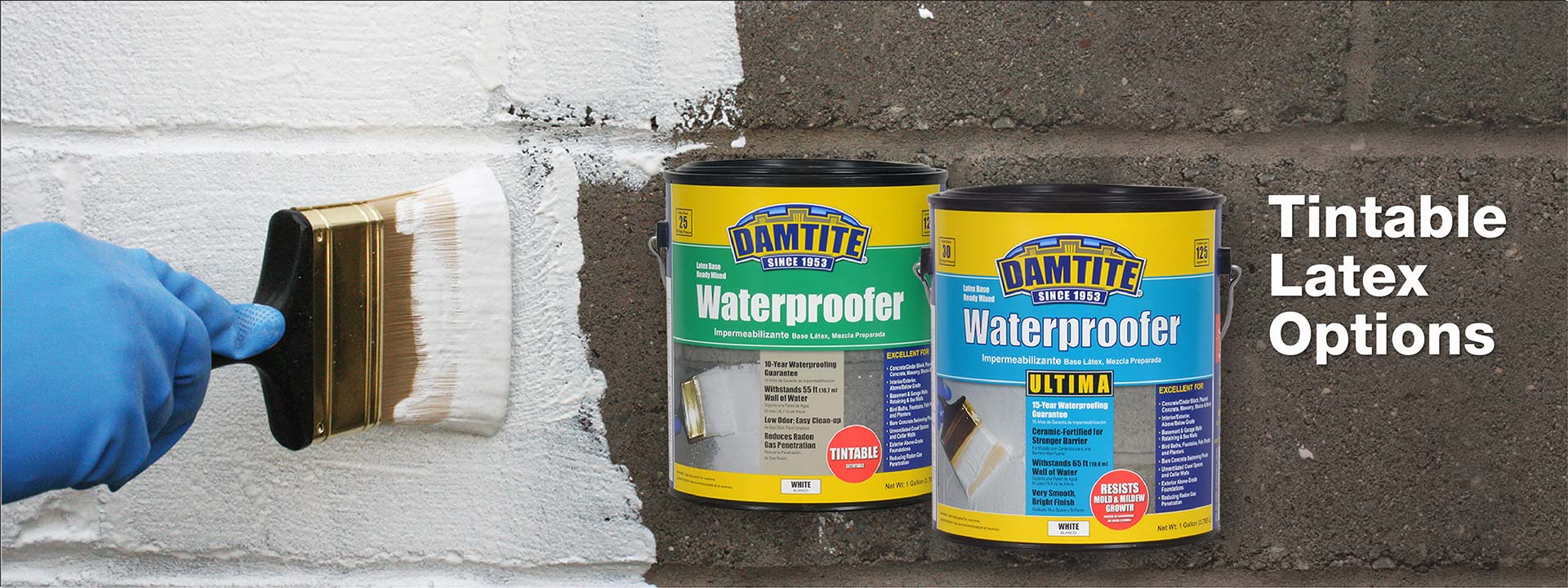 Masonry Waterproofing & Repair Products | Damtite Waterproofing